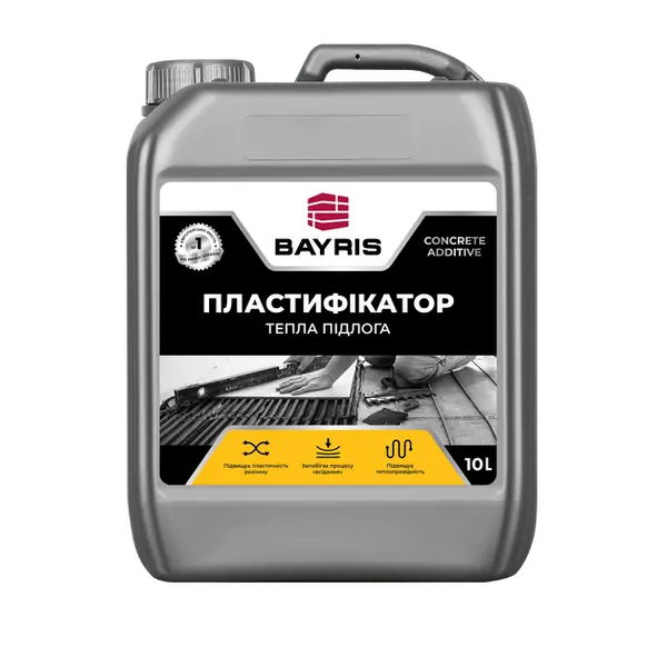 Пластифікатор Bayris тепла підлога 10л 000000018