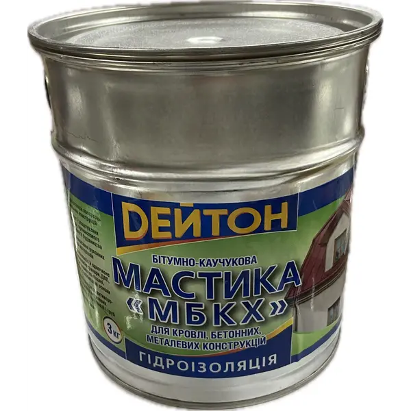 Мастіка бітумно-каучукова МБКХ 3,0кг
