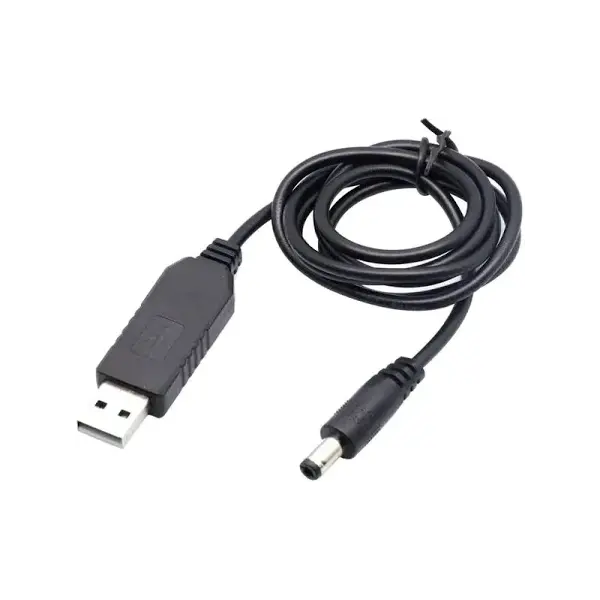 Кабель перехідник перетворювач для роутера 12V USB DC 5.5х2,5 98313