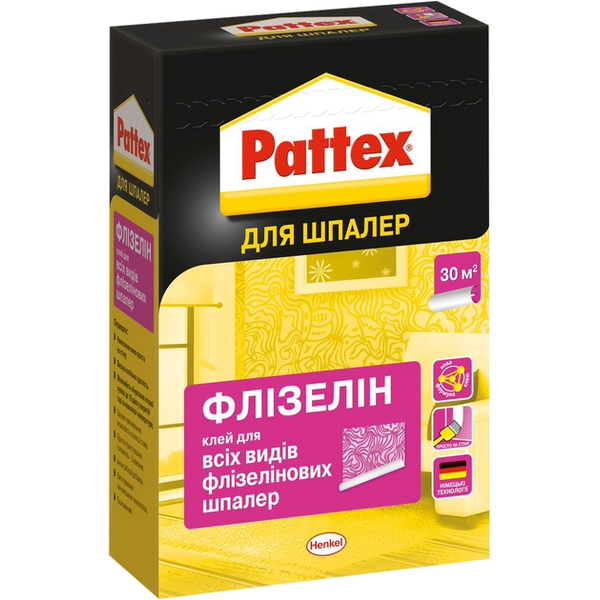 Клей для шпалер Pattex Флізелін 95гр 98871398