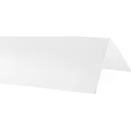 Кут пластиковий 50х50х2700мм білий