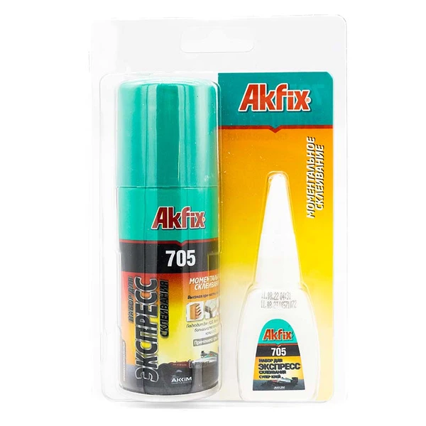 Клей з активатором Akfix 100мл+25г GA055