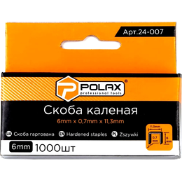 Скоби Polax 6мм 24-007