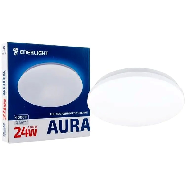 Світильник стельовий LED Enerlight Aura 24Вт 400К AURA24SMD80N