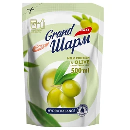 Рідке мило Grand Шарм olive 500мл дой-пак