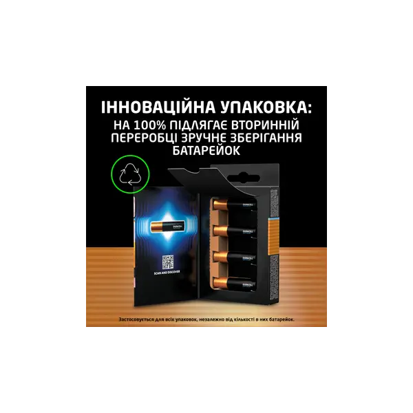 Батарейка Duracell AAA LR03 OPTIMUM DВ003-8