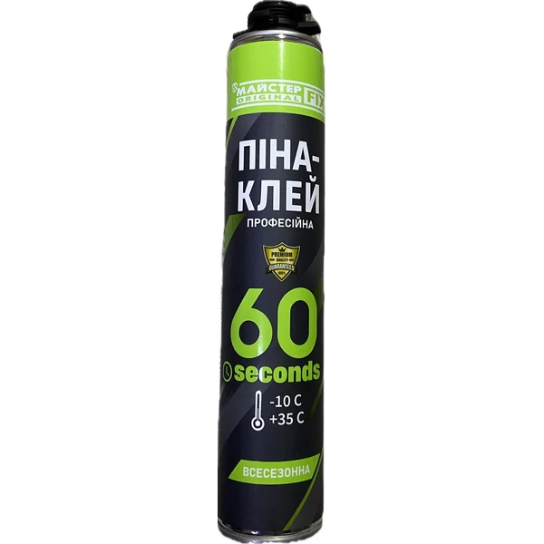 Піна-клей професійна Майстер Original Fix 800мл 60 Seconds