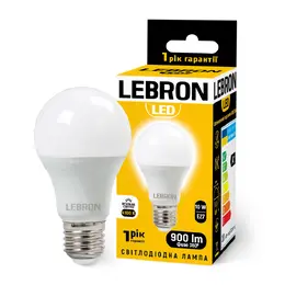 Лампа LED Lebron L-A60  LED E27 10W 11-11-23