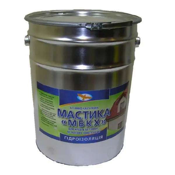 Мастіка бітумно-каучукова МБКХ 5,0кг