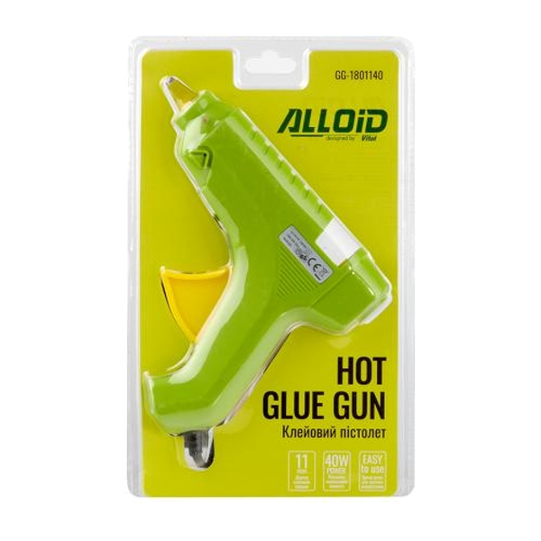 Клеєвий пістолет Alloid 40Вт 11мм GG-1801140 (48)