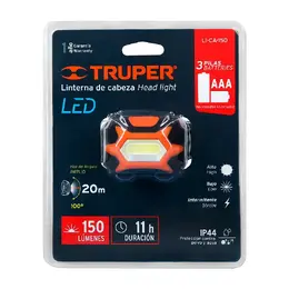 Ліхтар LED Truper туристичний налобний LI-CA-150