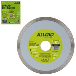 Алмазний диск Alloid з суцільною кромкою 125мм DS-7125K(100)