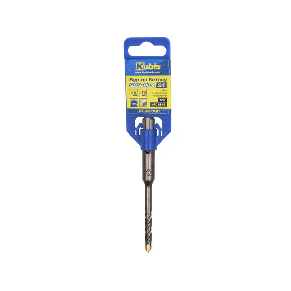 Бур по бетону SDS-plus Kubis 12х260мм 07-02-1226