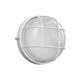Світильник 60W круглий з решіткою білий BL-1302(BL1361)