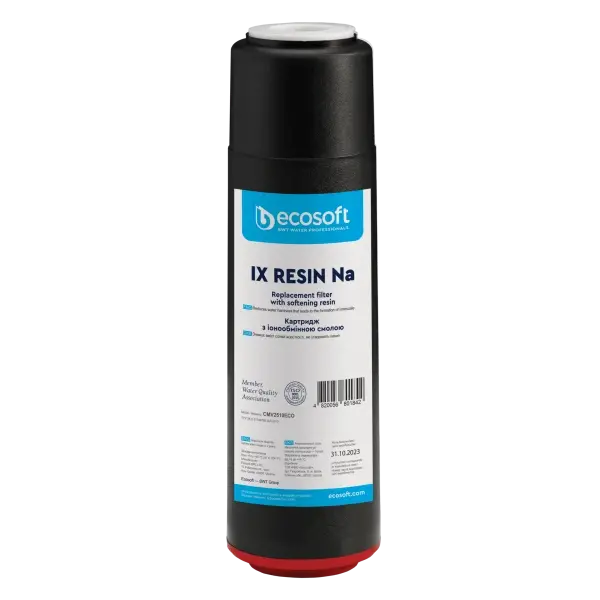 Катридж зі іонообмінною смолою (Na+) Ecosoft Standart 2,5