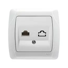 Розетка ViKO комп.біла 90561032
