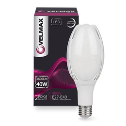 Лампа LED Velmax V-M108 E27/E40 40W 6500К 21-90-54-1