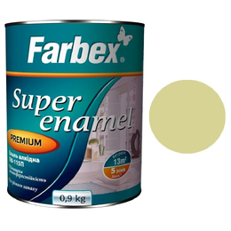 Емаль Farbex ПФ-115 слонова кістка 0,9кг