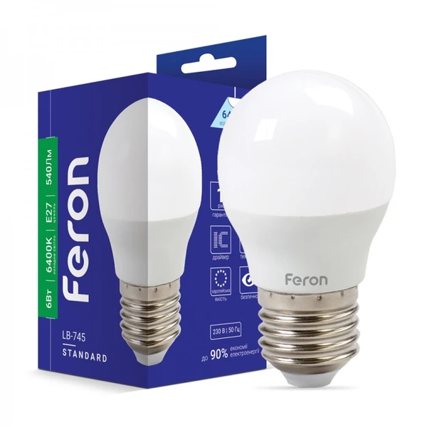 Лампа LED Feron LB-745 E27 6W 5032