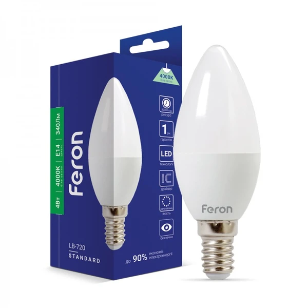 Лампа LED Feron LB-720 E14 4W 4917