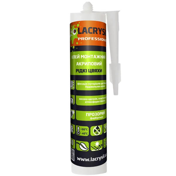 Рідкі цвяхи Lacrysil прозорі 280гр