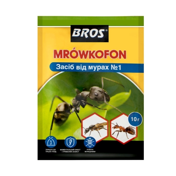 Засіб від мурашок Bros Mrowkofon 10гр 49227