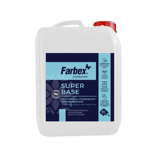 Грунт ВДА Super Base Farbex 5л
