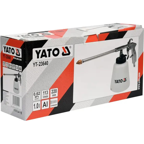Пістолет пневматичний для утворення піни Yato бак-1л YT-23640