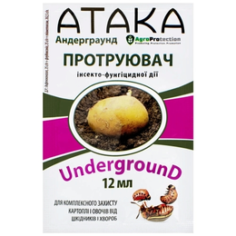 Засіб від шкідників і хвороб Атака Underground 12мл 37137