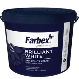 Фарба В/Е Farbex Brilliant White 14,0кг