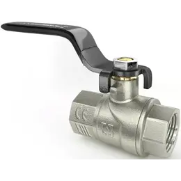 Кран куль-й ВОДА ручка Raftec 1 1/4