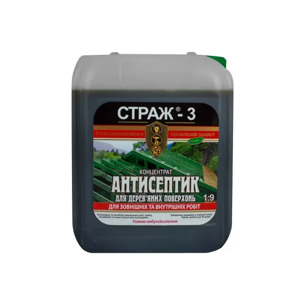 Антисептик для деревини Страж-3 5л 7709