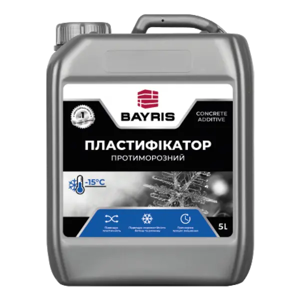 Пластифікатор Bayris протиморозний 5л 000000251