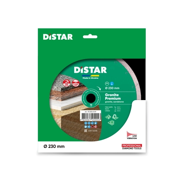 Алмазний диск Distar Granite Premium 7D 230мм 11320061017-0617