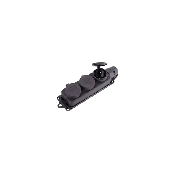 Розетка каучукова Lezard 3-на з/з 106-0400-101