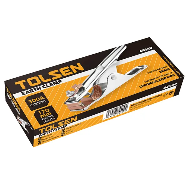 Затискач маси Tolsen 300А 44940