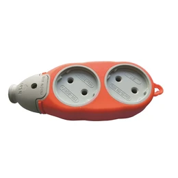 Колодка будівельна 2-х стороння 2 гнізда б/з 49-47-24