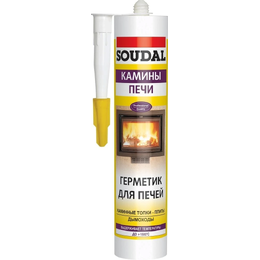 Силікон температурний Soudal Calofer 1500° 280мл