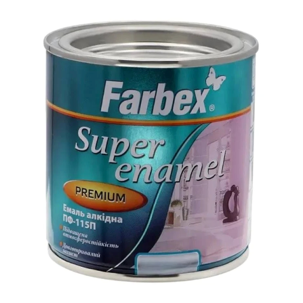 Емаль Farbex ПФ-115 біла 0,25кг