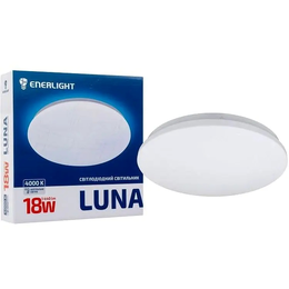 Світильник стельовий LED Enerlight Luna 18Вт 400К LUNA18SMD80N