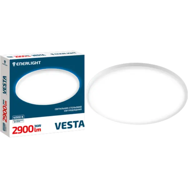 Світильник стельовий LED Enerlight Vesta 36Вт 4000К VESTA36SMD80N