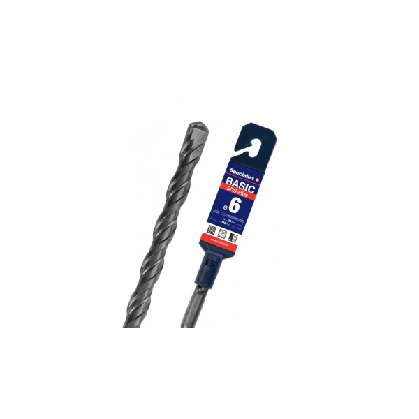 Бур по бетону Specialist+ SDS plus 6,0х160мм 52/1-06100