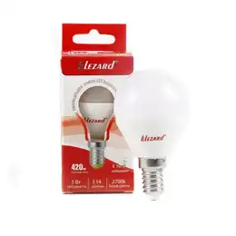 Лампа LED Lezard -A45-5W 2700К Е14 427-А45-1405
