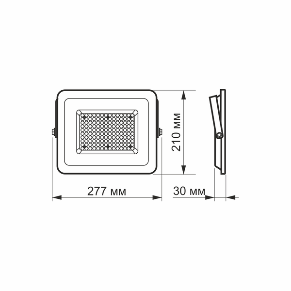 Прожектор LED Videx 100Вт білий 26332