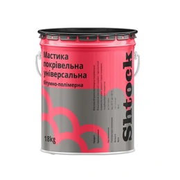 Мастіка бітумна покрівельна Shtock 18,0кг 10610406