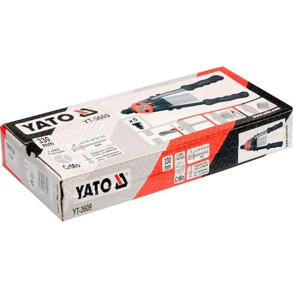 Заклепник дворучний Yato YT-3609