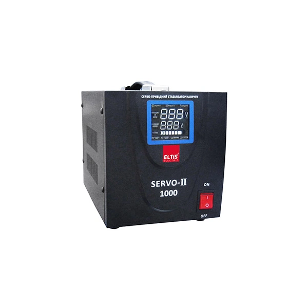 Стабілізатор напруги Servo-II-SVC 1000VA 1-фазний 01440