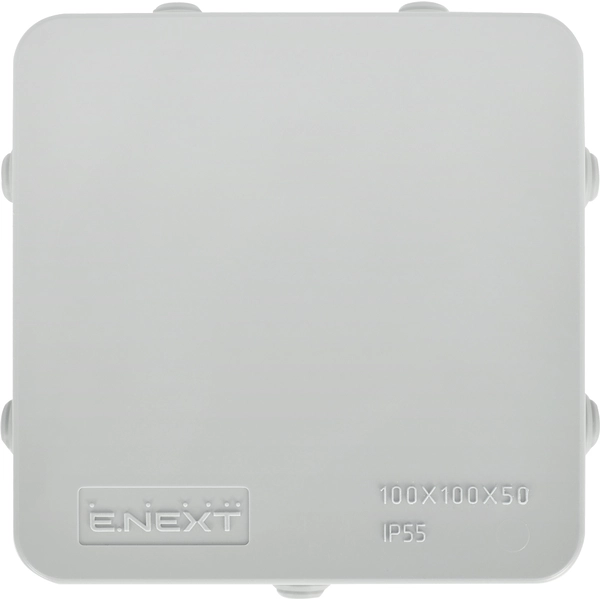 Коробка монтажна E-next 100х100х50мм p016103/3925908000