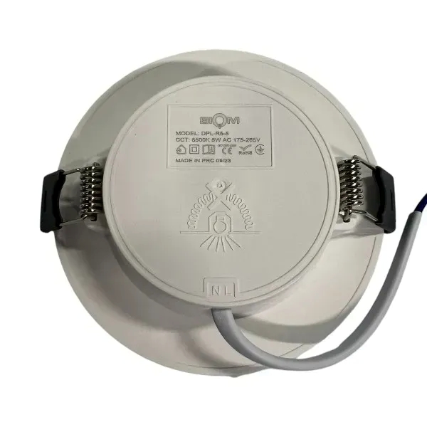 Світильник LED врізний круг 5W 5000к DPL-R5-5