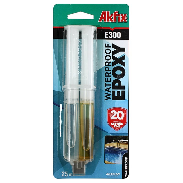 Клей епоксидний водостійкий Akfix 25мл E300 EA211